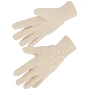 Jersey Pamut kesztyű kötött csuklóval