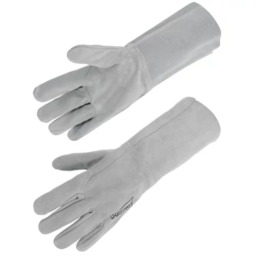 Teljesen marhabőr kesztyű 15 cm hosszú