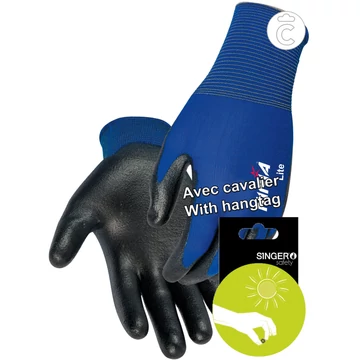 Ninja lite szuper vékony kesztyű szellőző kézhát   HPT TM, Akasztós