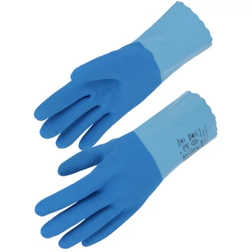 Latex kesztyű Vegyi védelem  AKLPT. B. Típus  30cm hosszú