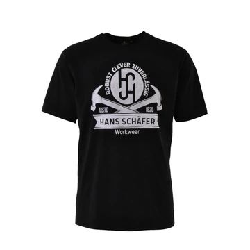 HS | Mintás kereknyakú póló, 100% pamut