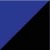 Cornflower blue - Black