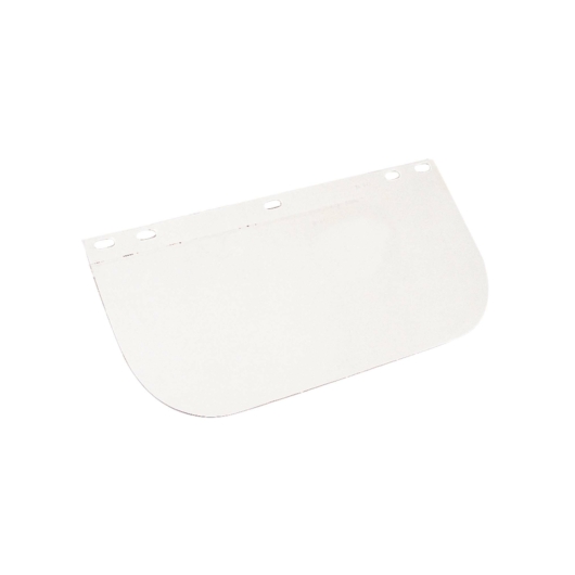 Large clear polycarbonate spare visor for EVA805. (395 x 200 mm).