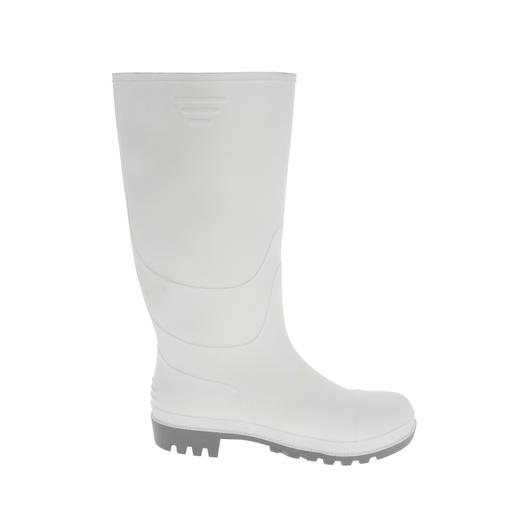 P.V.C boots for food industry. White colour. OB SRA.