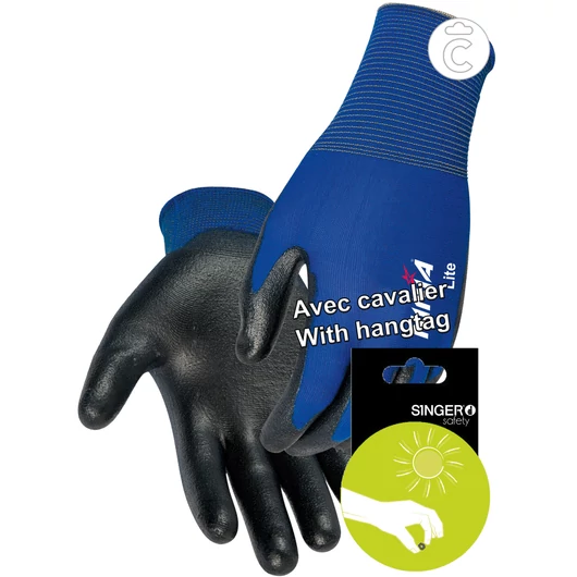 Ninja lite szuper vékony kesztyű szellőző kézhát   HPT TM, Akasztós