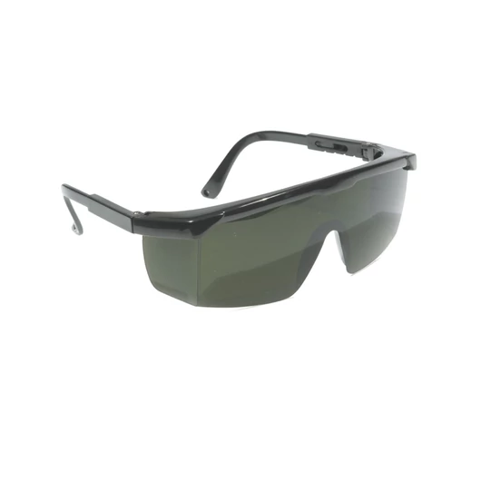 Safety spectacle for welders. Scale n°3. Adjustable temple length.
