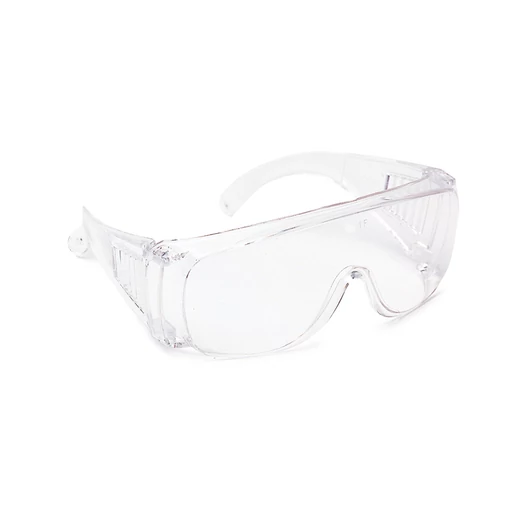 Visitor spectacle. 100% clear polycarbonate.