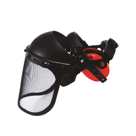 Protection kit. Mesh visor. + ear-muff 27,6dB