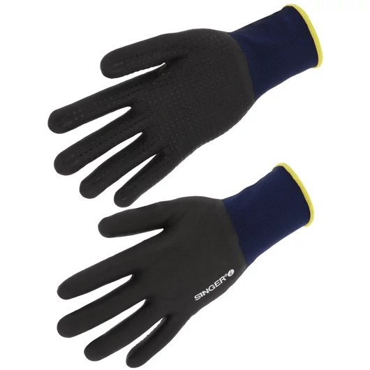 Nitril habban mártott preciziós kesztyű