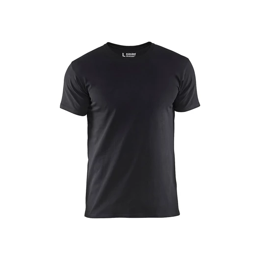 BLAKLADER | Környakas póló Slim-Fit, Single Jersey