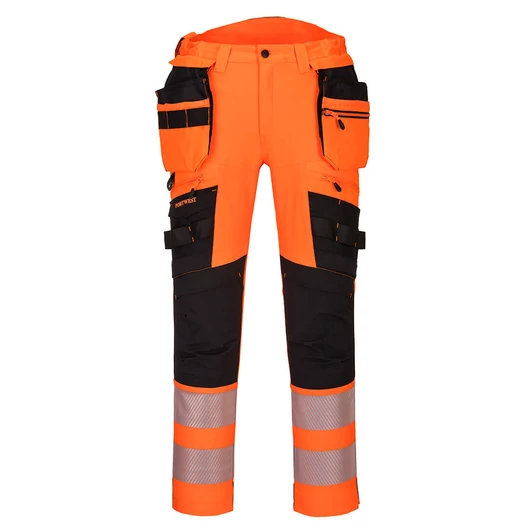 Portwest | DX4 Hi-Vis nadrág lezippzározható lengőzsebbel