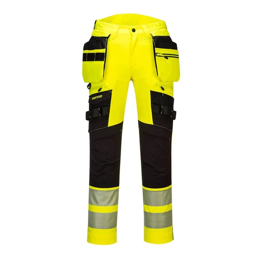 Portwest | DX4 Hi-Vis nadrág lezippzározható lengőzsebbel
