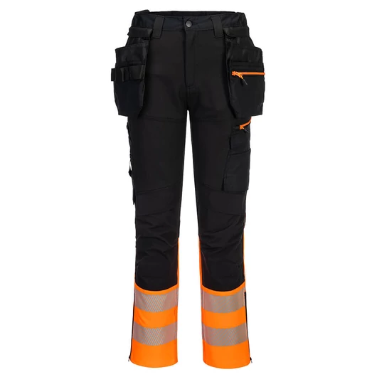Portwest | DX4 Hi-Vis nadrág lezippzározható lengőzsebbel