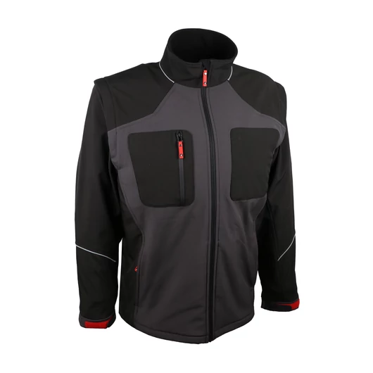 SINGER | 2 az egyben, Softshell kabát szélálló és vízlepergető, elasztánnal