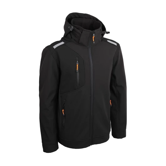 SINGER | Softshell kabát. 94% polieszter és 6% elasztán, ripstop, TPU bevonat, 300g/m2.