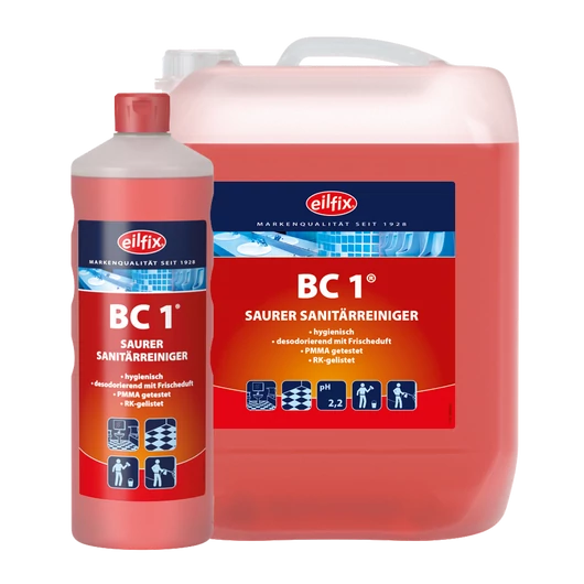 Eilfix | BC 1 1L Savas tisztítószer szaniter helyiségekre