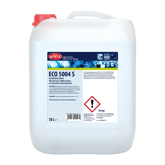 Eilfix | ECO 5004 S 5L Öblítő és öblítőfolyadék automata mosogatógépekhez