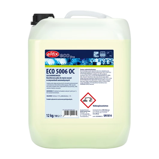 Eilfix | ECO 5006 OC 10L Klórmentes mosogatószer