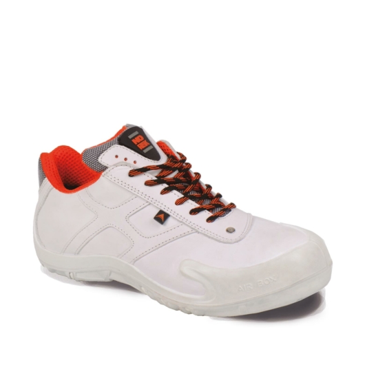 No Risk Corvette white safety shoes S3 leather