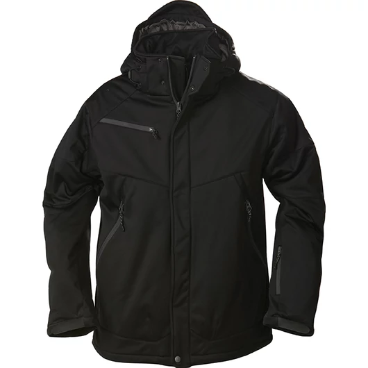 Printer | férfi bélelt softshell kabát Skeleton