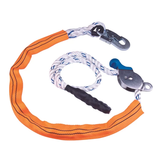 DELTA PLUS Ex118200A feszítővel állítható munkahelyzet-megtartó kötél 2m