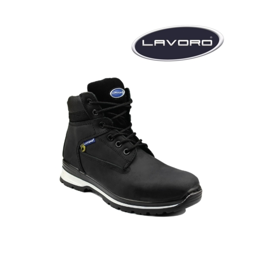 Lavoro E10 Black safety boots S3 SRC ESD