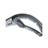 Picture 3/4 -Safety spectacles with detachable foam seal. Ultra-enveloping. Clear lenses.