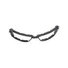 Picture 4/4 -Safety spectacles with detachable foam seal. Ultra-enveloping. Clear lenses.