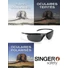 Imagine 4/5 - Polarized safety spectacles. Shade 5-3,1.Anti-scratch (K) and anti-fog (N)