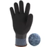 Obraz 2/3 - Seamless knitted glove. Double latex coating. Acrylic lined