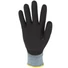 Kép 2/3 - 3/4 részben nitrilhabban mártott varratnélküli kesztyű mobil kijelző kezelésre alkalmas