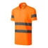 Obraz 1/3 - Rimeck HV RUNWAY jól láthatósági unisex galléros póló