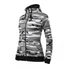 Kép 1/3 - Malfini CAMO ZIPPER női kapucnis felső