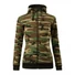 Imagine 2/3 - Hanorac cu glugă pentru femei Malfini CAMO ZIPPER