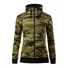 Imagine 2/3 - Hanorac cu glugă pentru femei Malfini CAMO ZIPPER