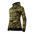 Picture 1/3 -Malfini CAMO ZIPPER női kapucnis felső