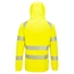 Imagine 2/2 - Portwest | DX4 Hi-Vis 1/4 zippzáras kapucnis pulóver
