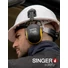 Picture 3/3 -SINGER | Slotted ear-muff for industrial helmet HG902 (SNR: 23 db)
